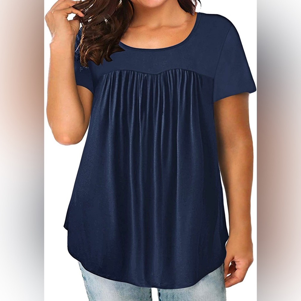 NWT denim coloured t-shirt size 26W